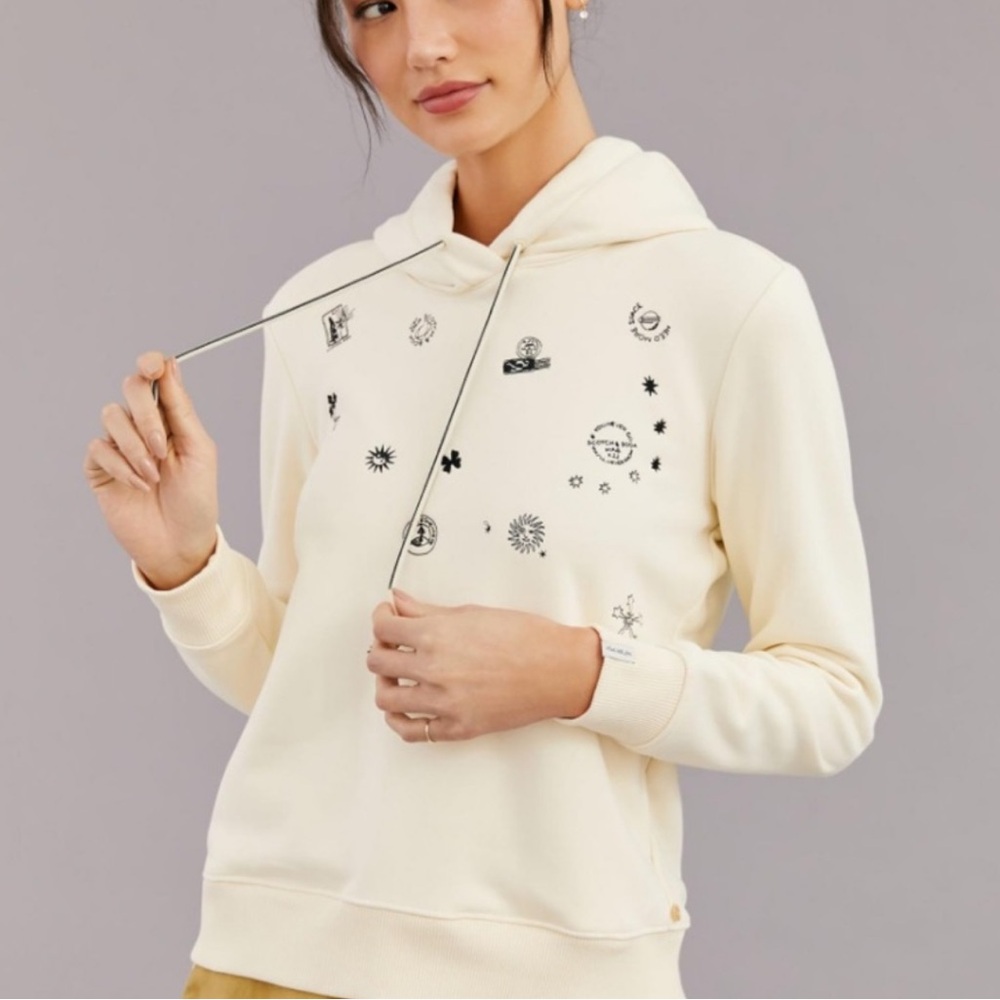 Scotch and Soda Regular Fit Artwork Graphics Hoodie